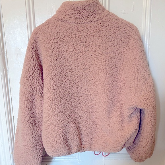 Pink teddy jacket - Picture 2 of 2